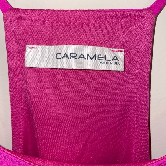 Pink Flowy Top with Ruffle Bottom - Picture 2 of 3